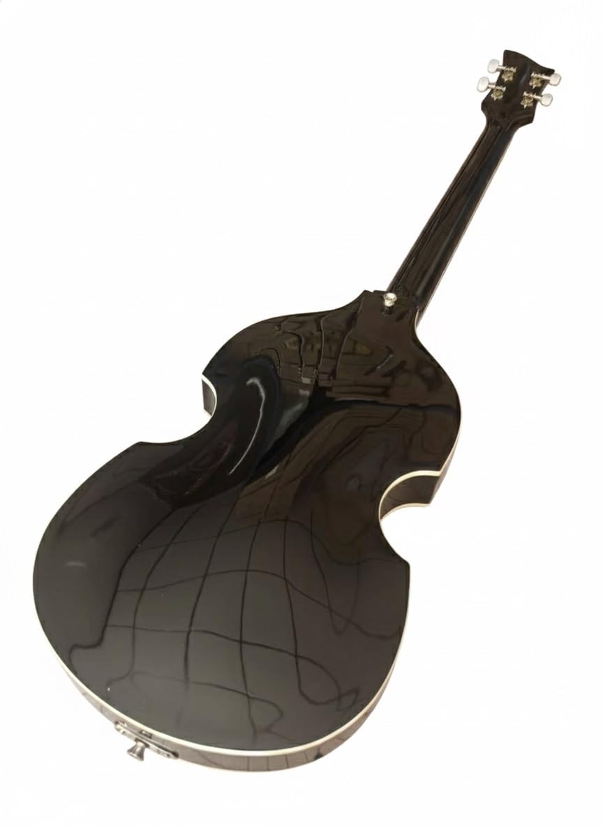 Electric Bass Guitar 4 String 41 Inch Short Scale Hollow Basswood Body A427039