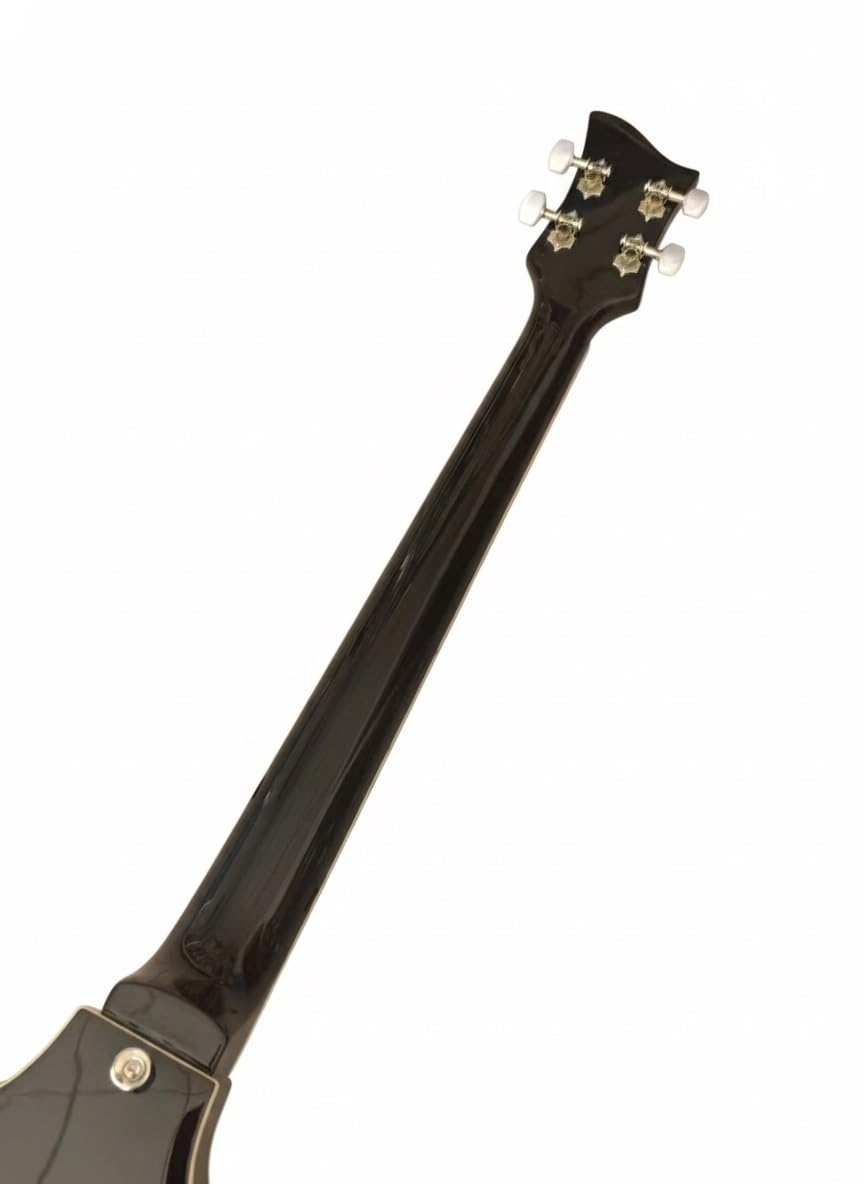 Electric Bass Guitar 4 String 41 Inch Short Scale Hollow Basswood Body A427039