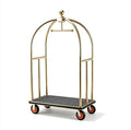 73" Luggage Cart with Garment Rail, 1300LB Capacity S9737