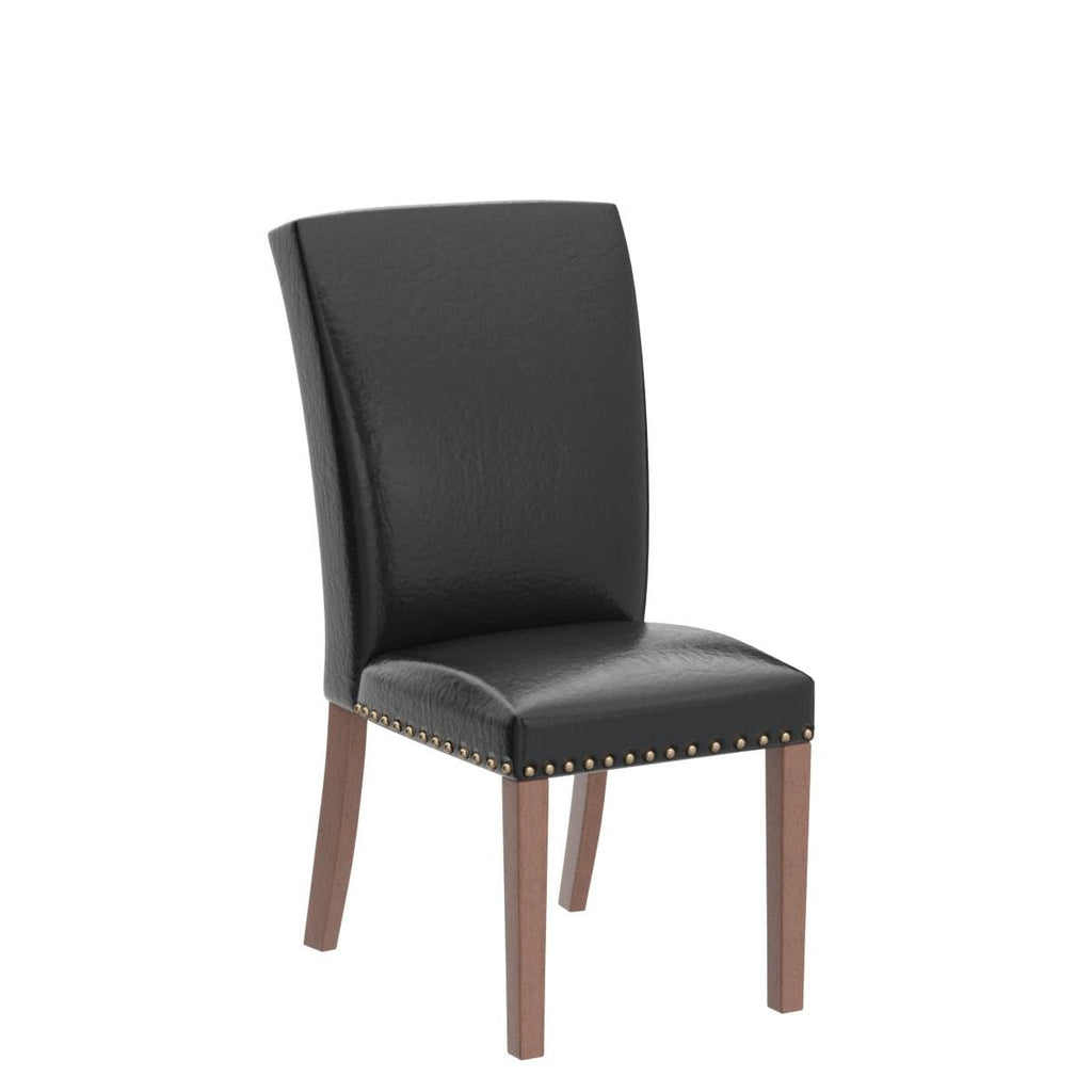 Black PU Leather Upholstered Dining Chairs Set of 6 W81814