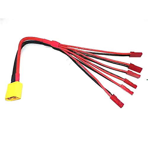 XT60 Male to 6X JST Male Power Cable Z550294