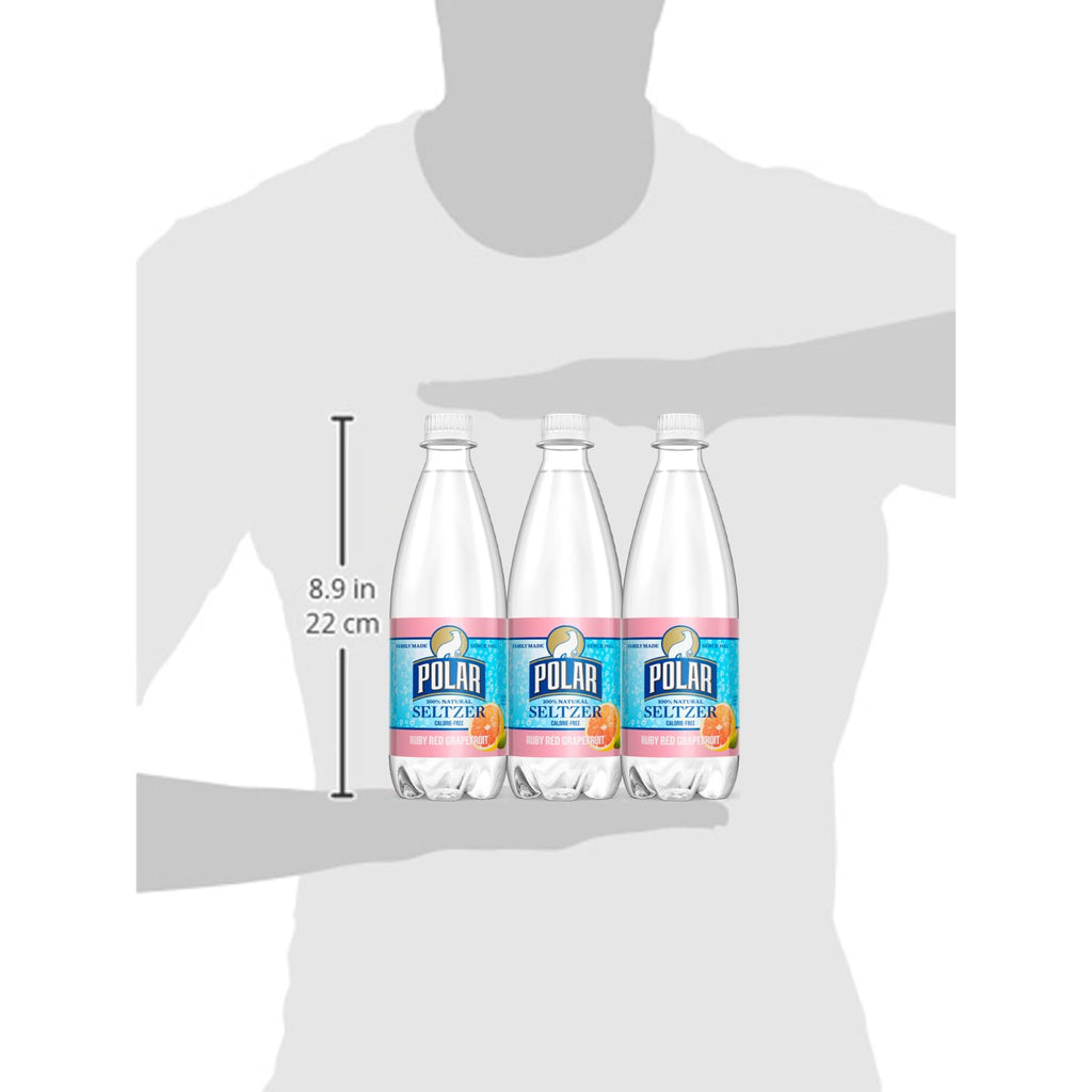 Ruby Red Grapefruit Sparkling Water, 20 fl oz, 12 Pack E2705