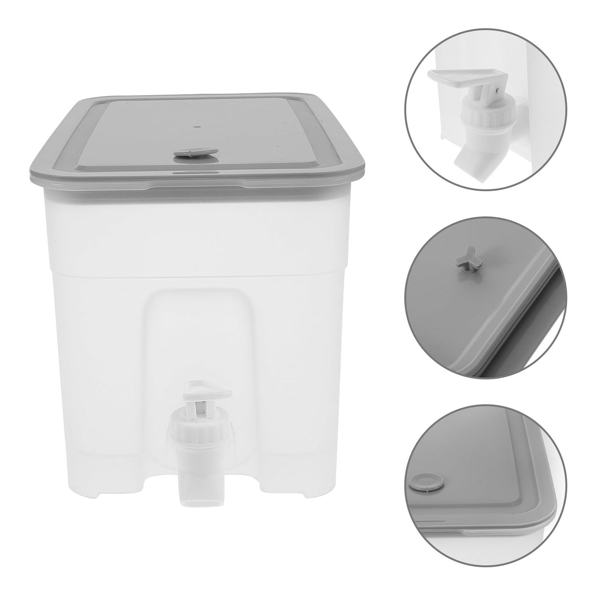 4L Water Jug with Faucet and Lid L6763