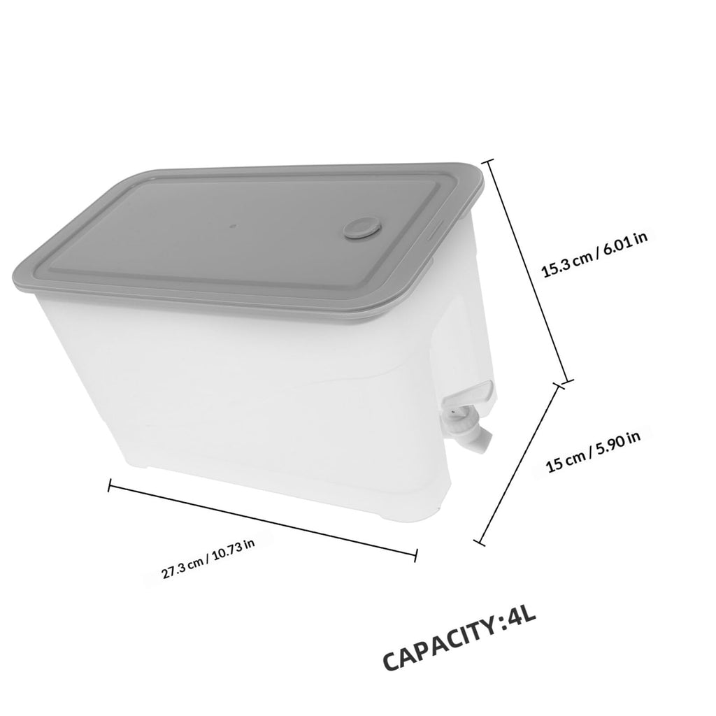 4L Water Jug with Faucet and Lid L6763