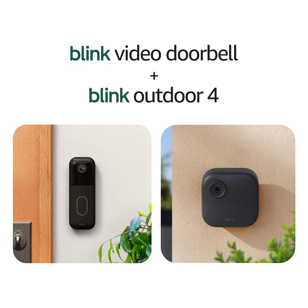 Wireless Smart Security Camera System with Video Doorbell O6559