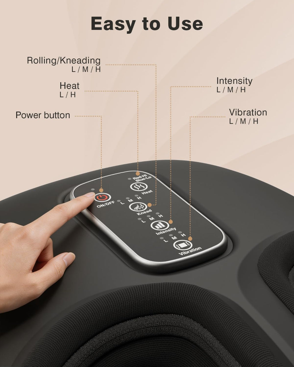 Foot Massager with Heat P91166