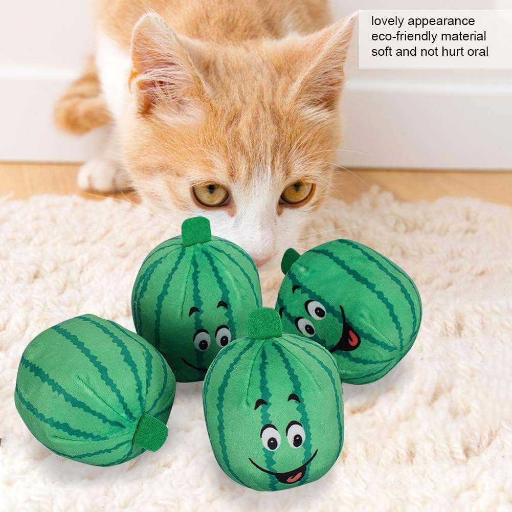 4Pcs Squeaky Plush Dog Toys R418