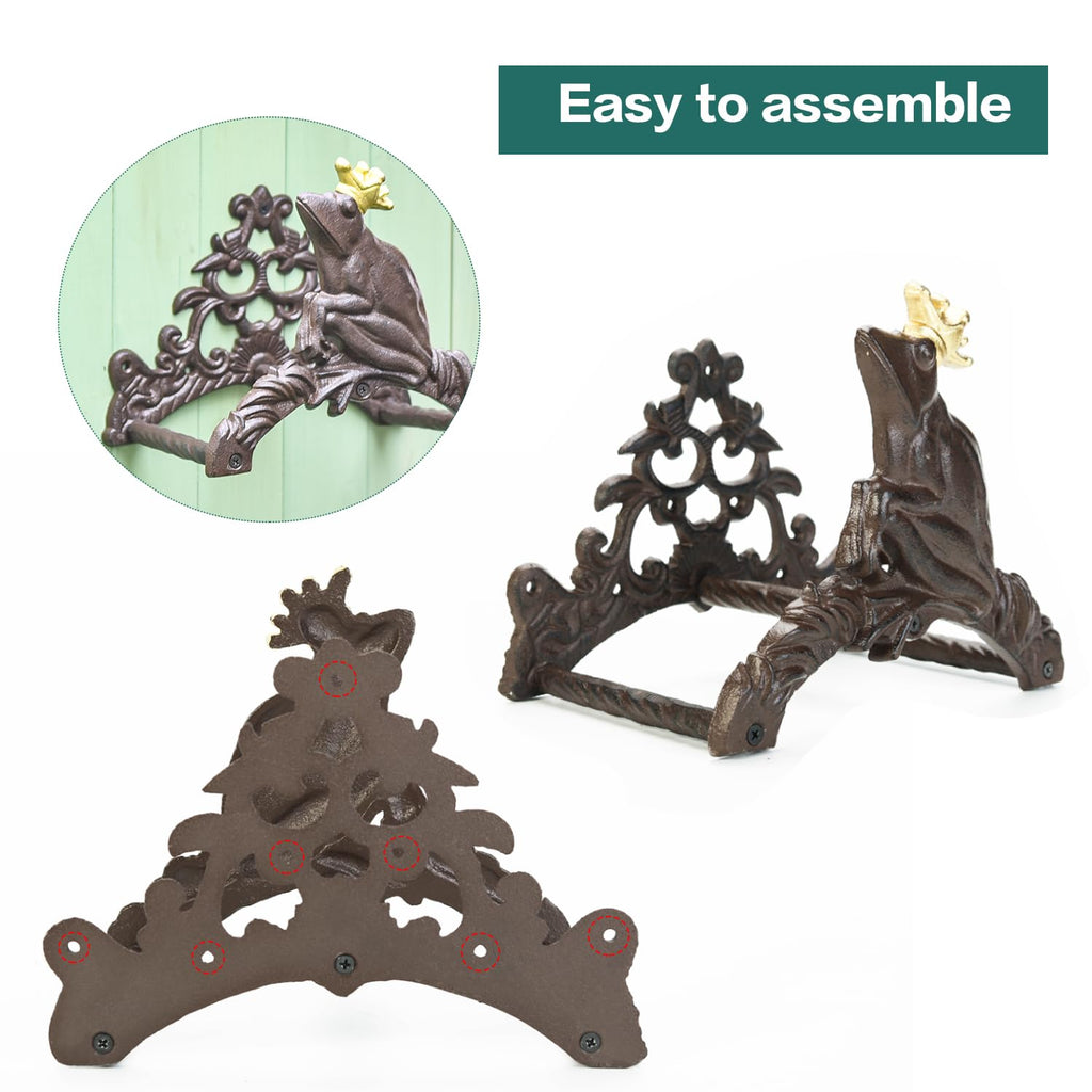 Cast Iron Wall Mounted Garden Hose Holder H419534