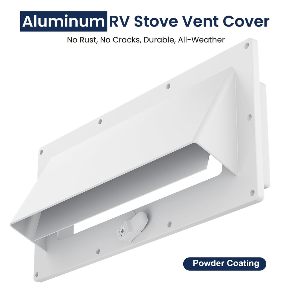 Aluminum RV Exhaust Vent Cover W7476