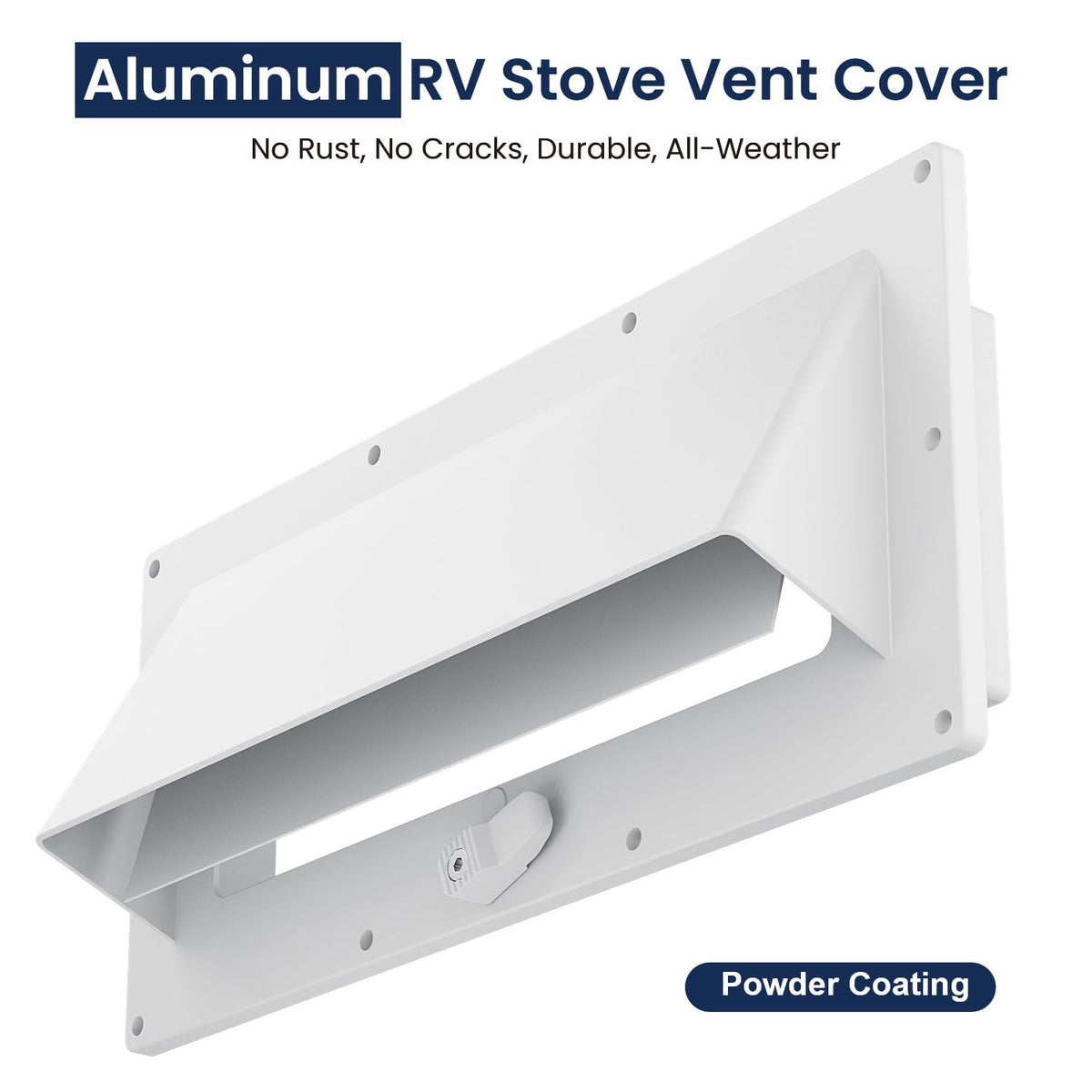 Aluminum RV Exhaust Vent Cover W7476