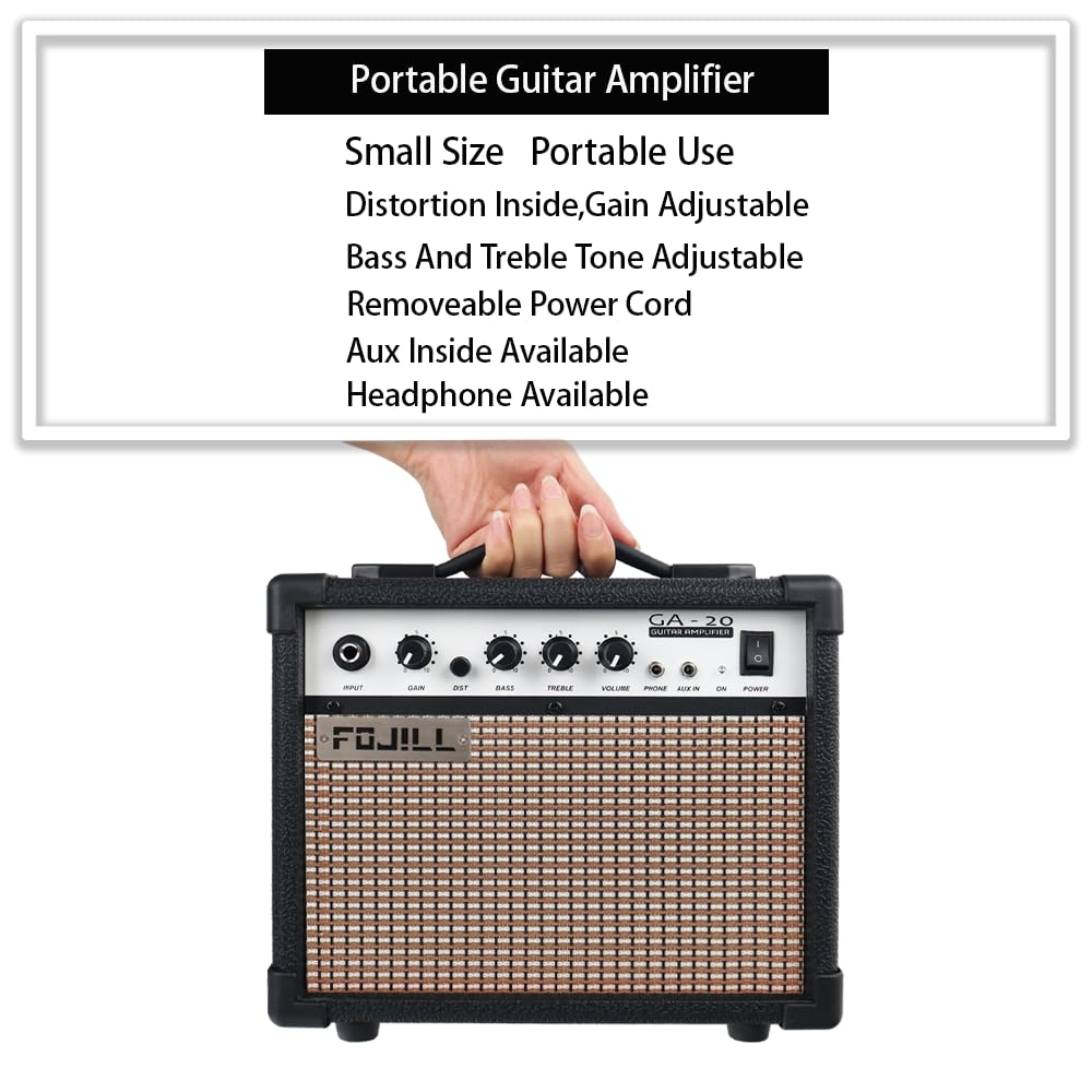 Fire Red Electric Guitar Kit Set with 20W Amplifier R5023