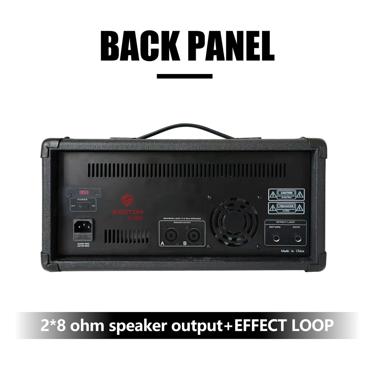 2000W Bluetooth PA System with Powered Mixer Set Q882492