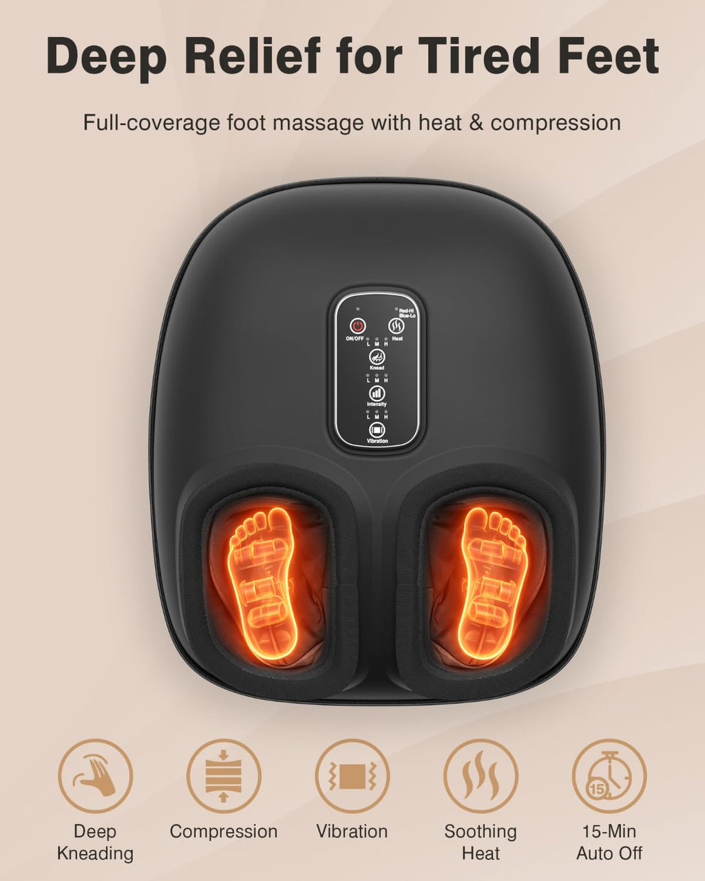 Foot Massager with Heat P91166