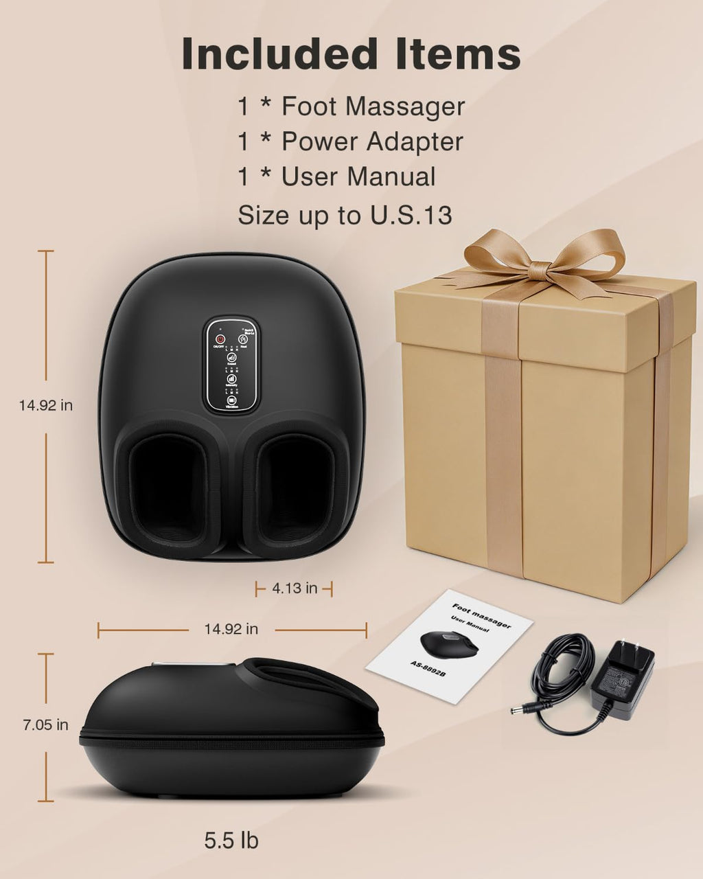 Foot Massager with Heat P91166