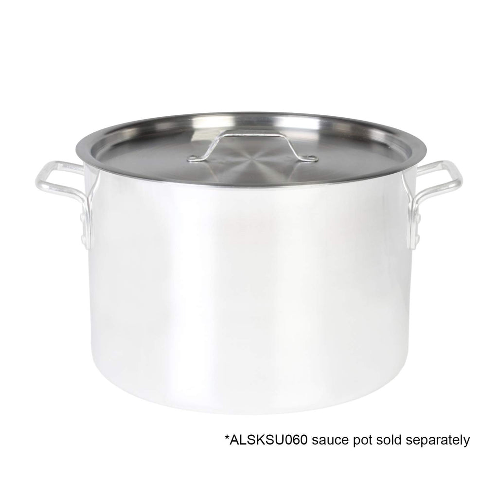 60 qt Aluminum Sauce Pot with Lid X527