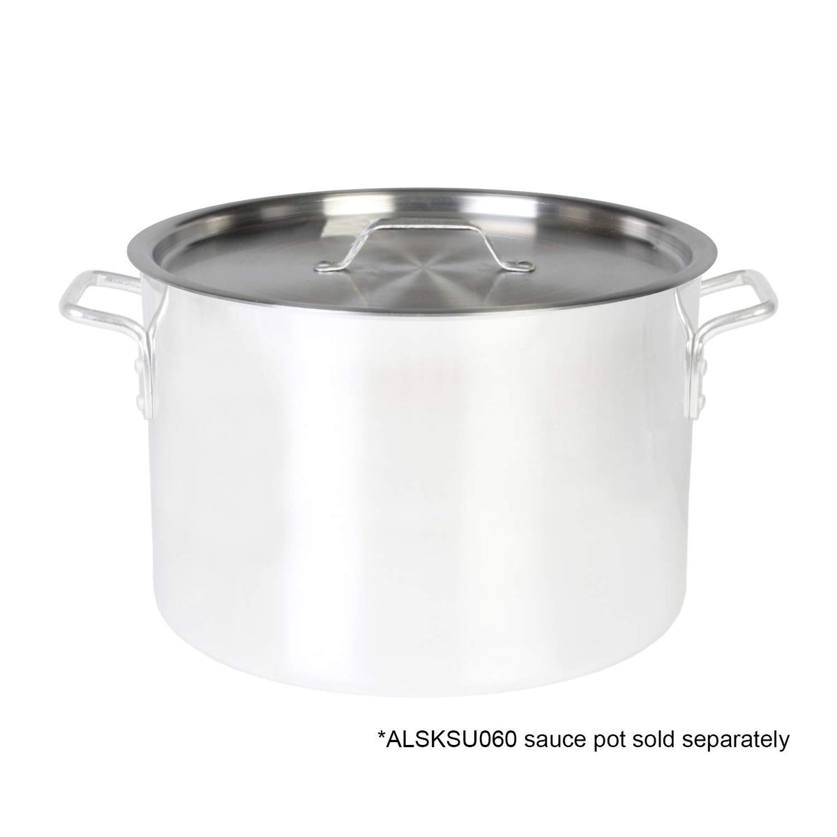 60 qt Aluminum Sauce Pot with Lid X527