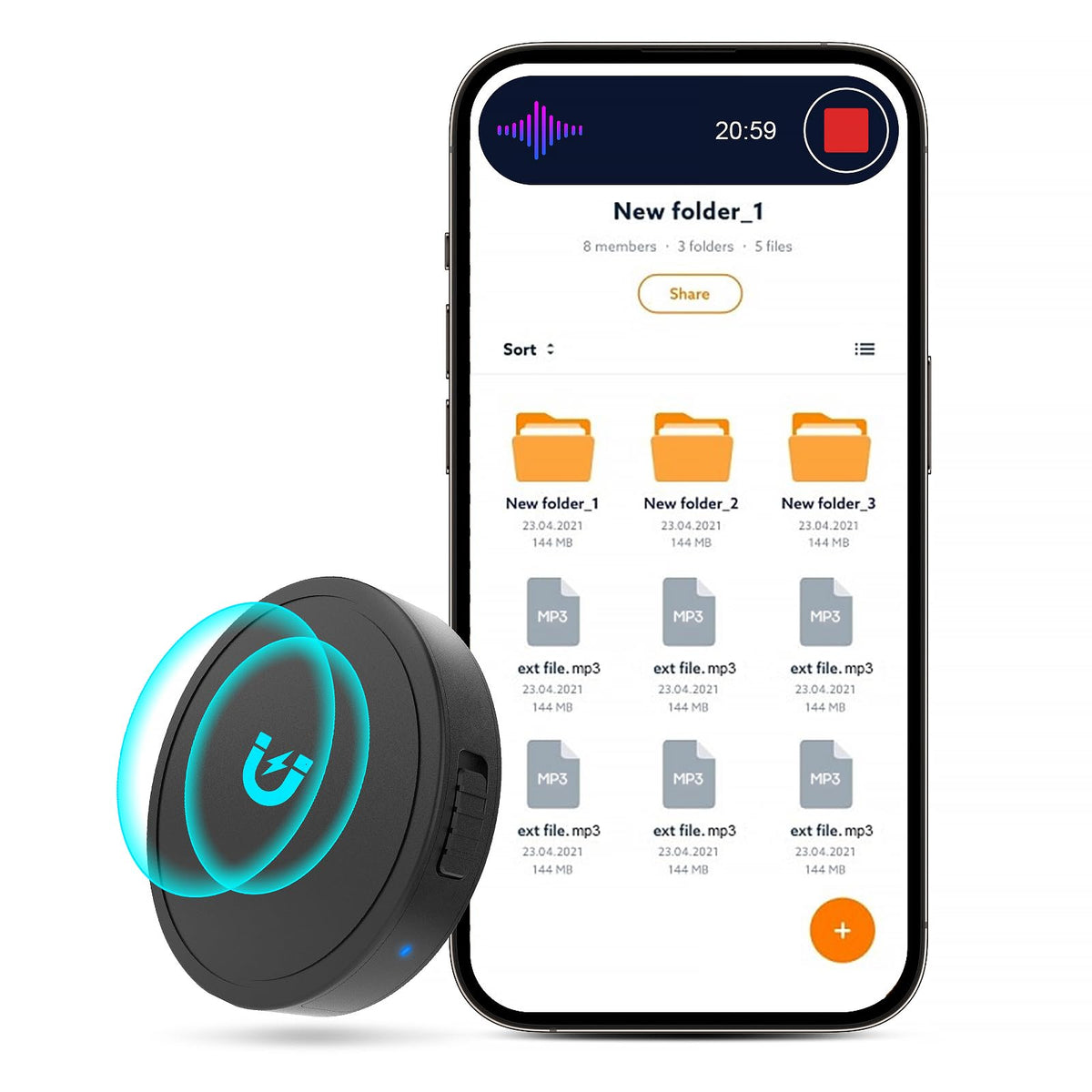 Magnetic Voice Activated Recorder E682