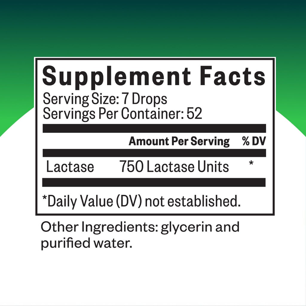 Lactase Drops 0.5 fl oz J36182