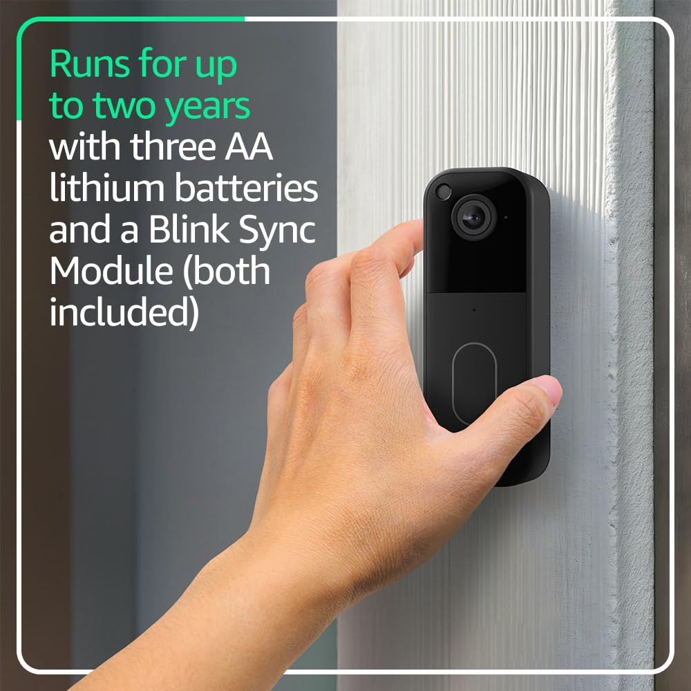 Wireless Smart Security Camera with Two-Year Battery Life D83475