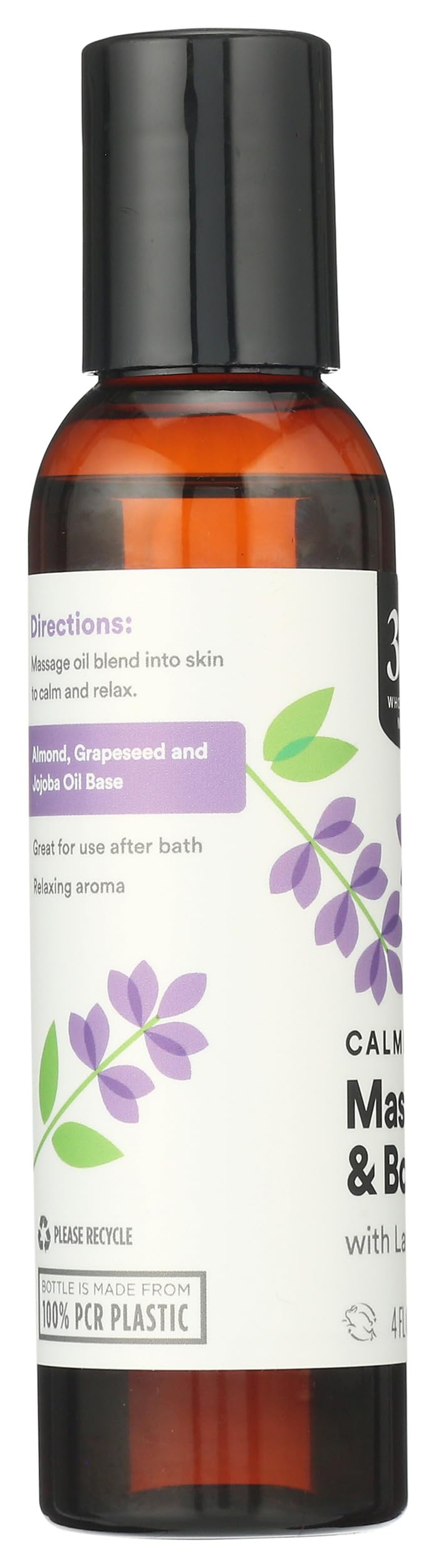 Massage & Body Oil with Lavender, 4 Fl Oz N857014