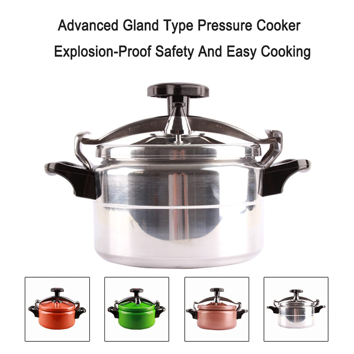 Camping Pressure Cooker Aluminum Alloy 2L C271