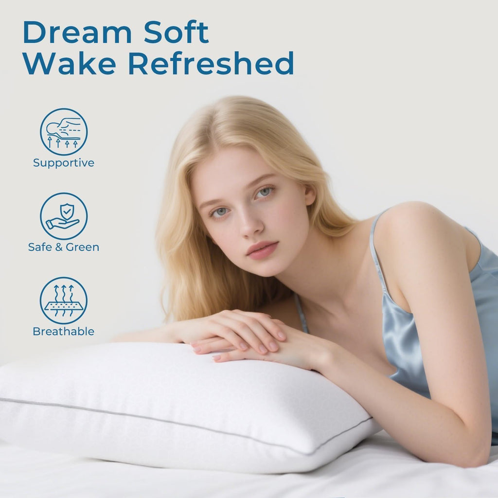 King Size Down Alternative Pillows Set of 2 L29619