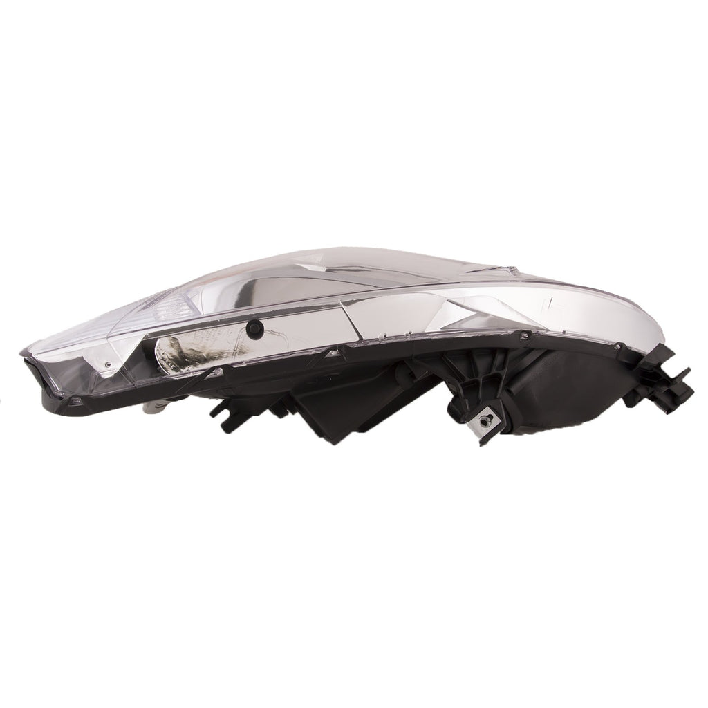 Chrome Housing Halogen Headlight Compatible With Honda Accord 2003-2007 D60714
