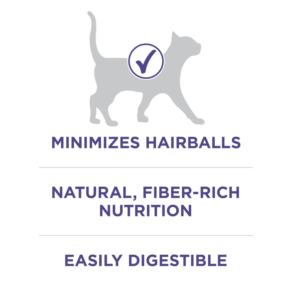 Natural Hairball Control Dry Cat Food, 7 lb Bag Z24213