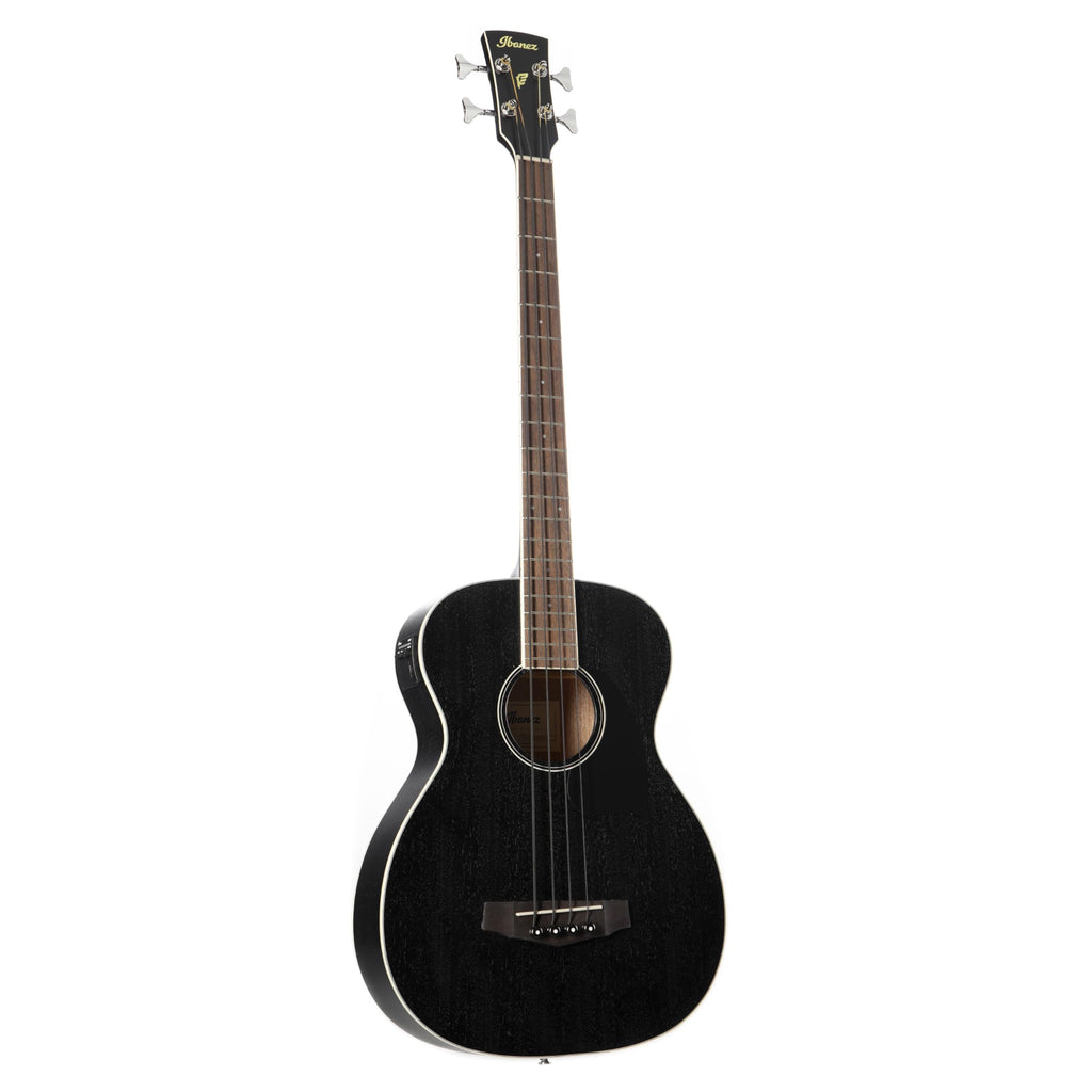 Weathered Black Acoustic-electric Bass U4875