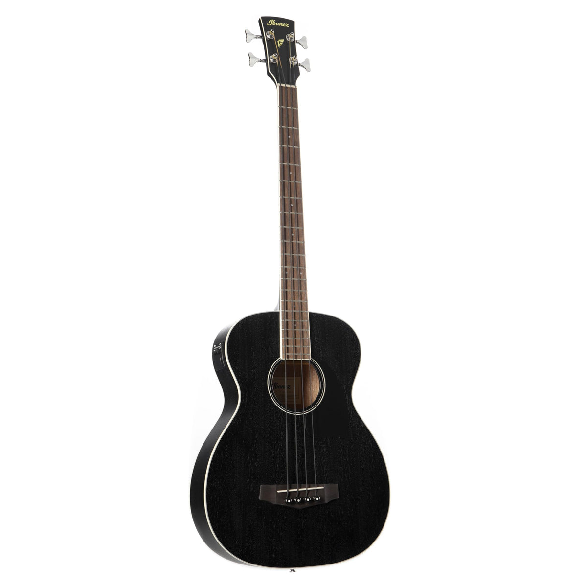 Weathered Black Acoustic-electric Bass U4875