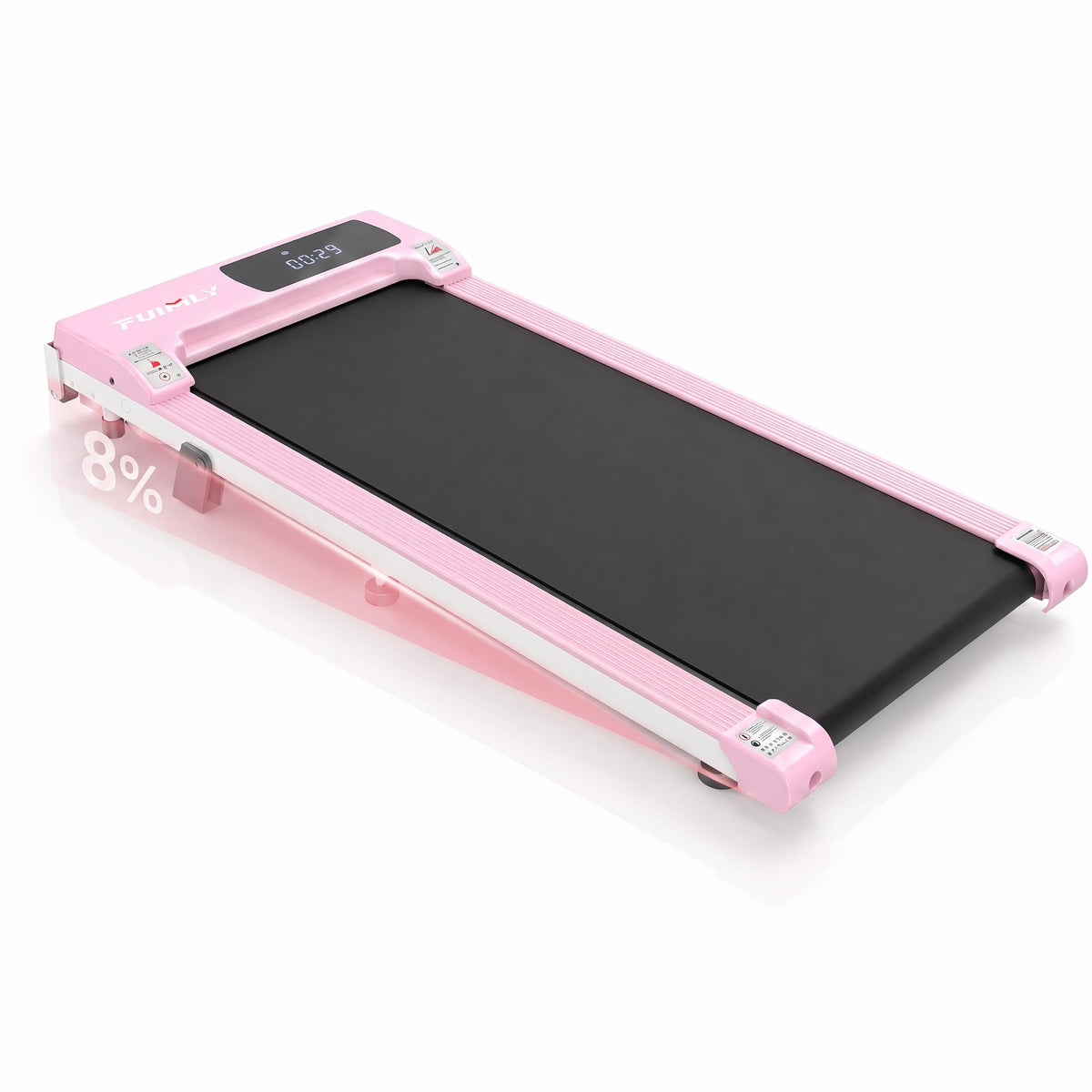 3.0HP Portable Under Desk Treadmill with Remote Control P8286
