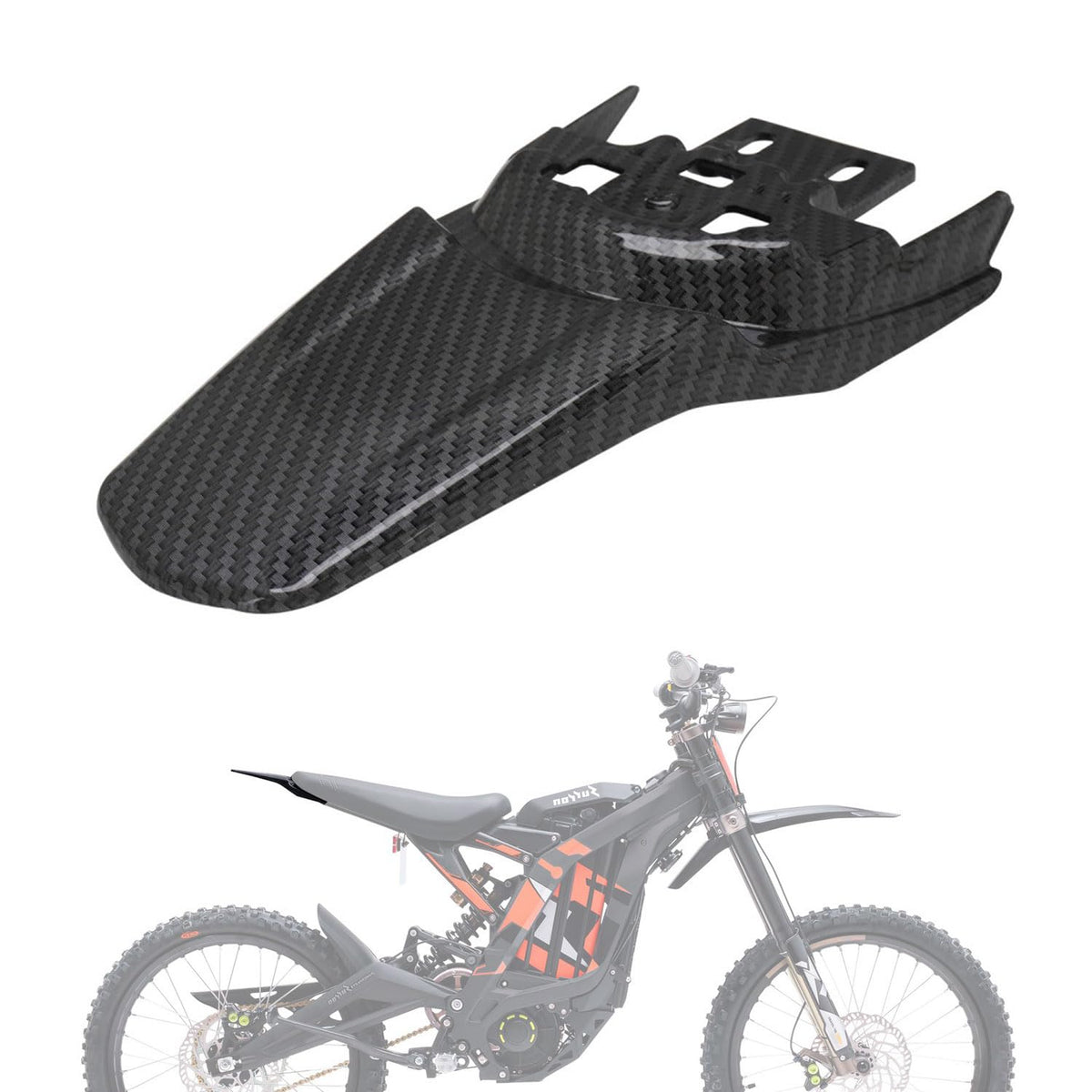 Rear Fender Mudguard Plastic Electric Dirt Bike S73008