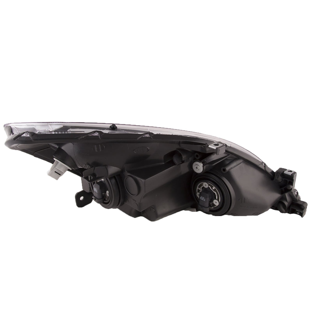 Chrome Housing Halogen Headlight Compatible With Honda Accord 2003-2007 D60714