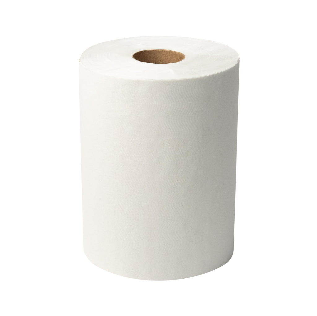 White 1-Ply Hardwound Paper Towels, 6 Rolls C653