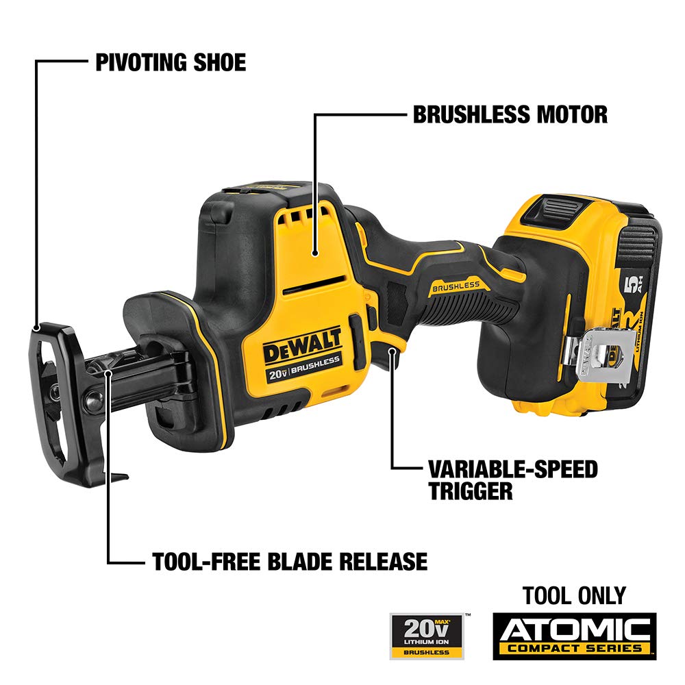 Cordless One-Handed Reciprocating Saw Kit X280287