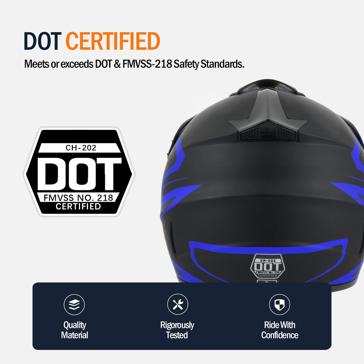 Kids Motocross Full Face Helmet V97997