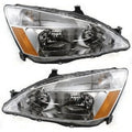 Headlight Set Left Right Clear Lens M323