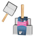 Metal Litter Scoop with Beech Wood Grip B518