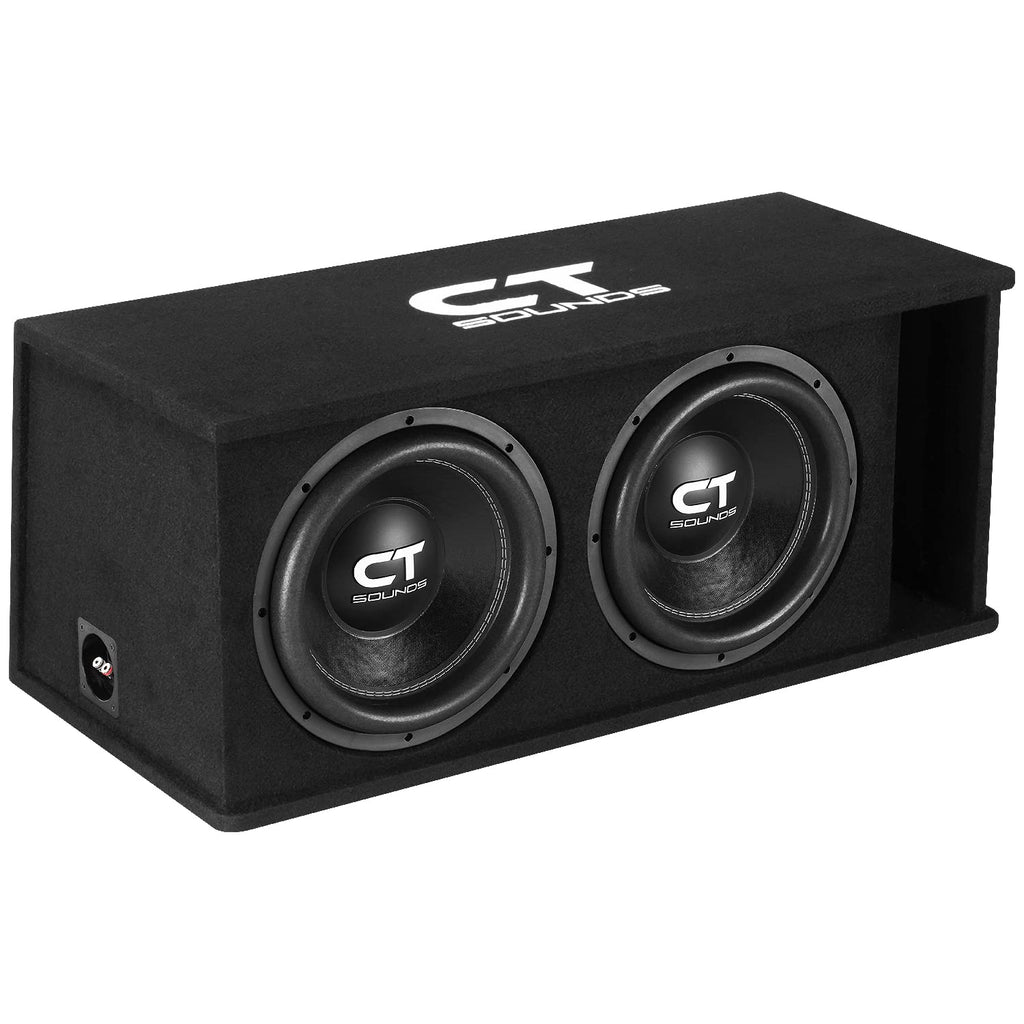 Dual 12” 2600W Ported Car Subwoofer Box Z4488