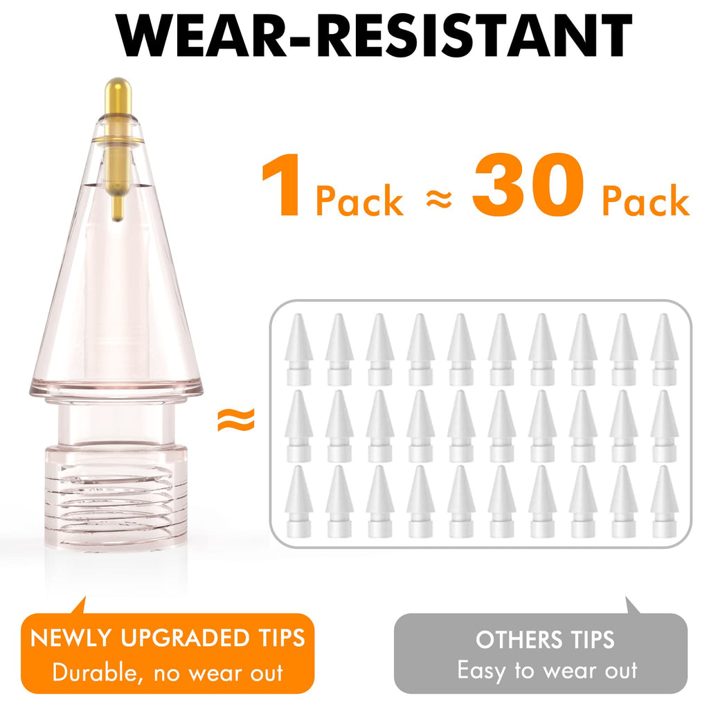 4 Pack Replacement Tips for Apple Pencil 1.95mm A6694