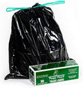 Black Dog Waste Can Liners 50pcs 27.5"x29" U8742