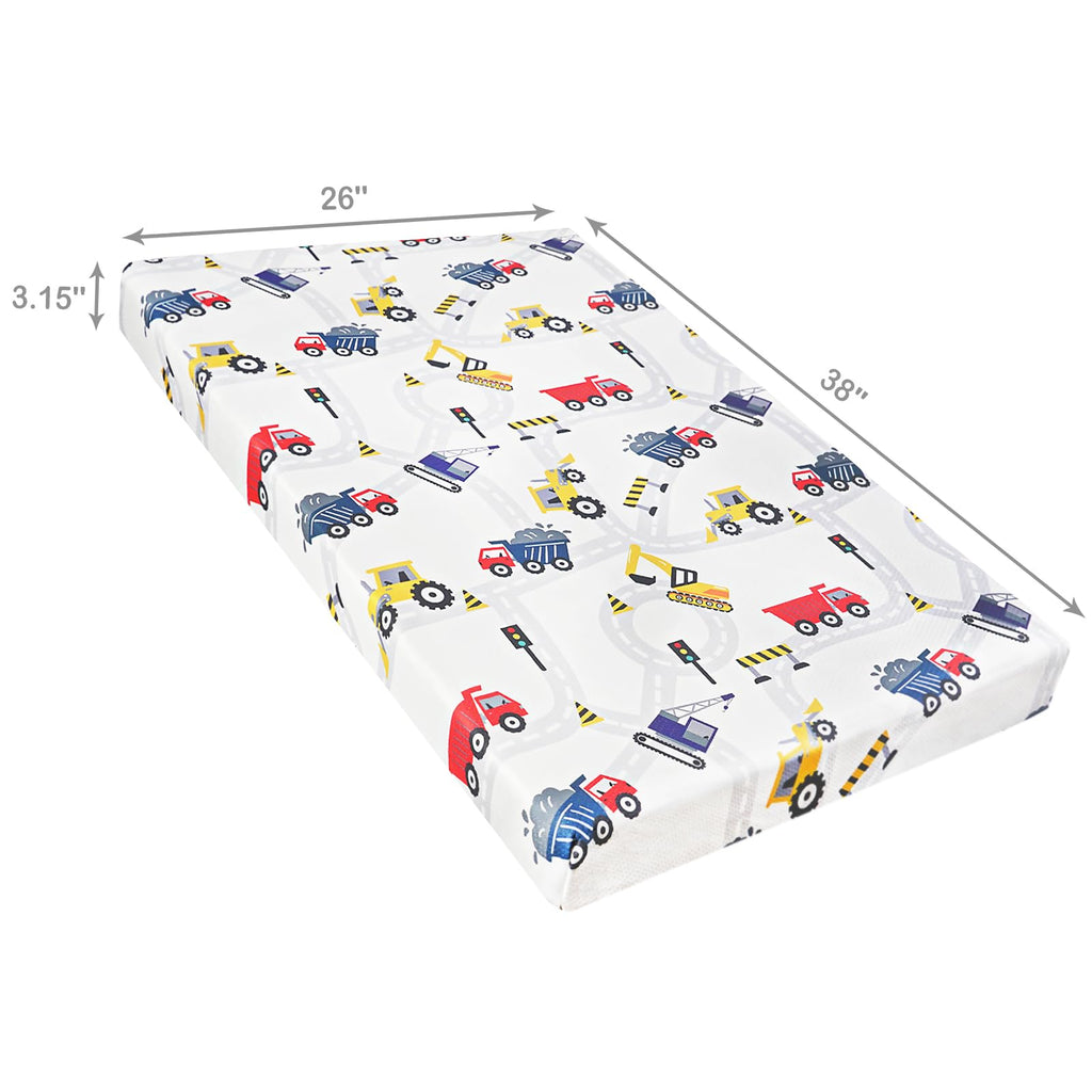 38" x 26" Soft Foam Pack N Play Mattress T401947