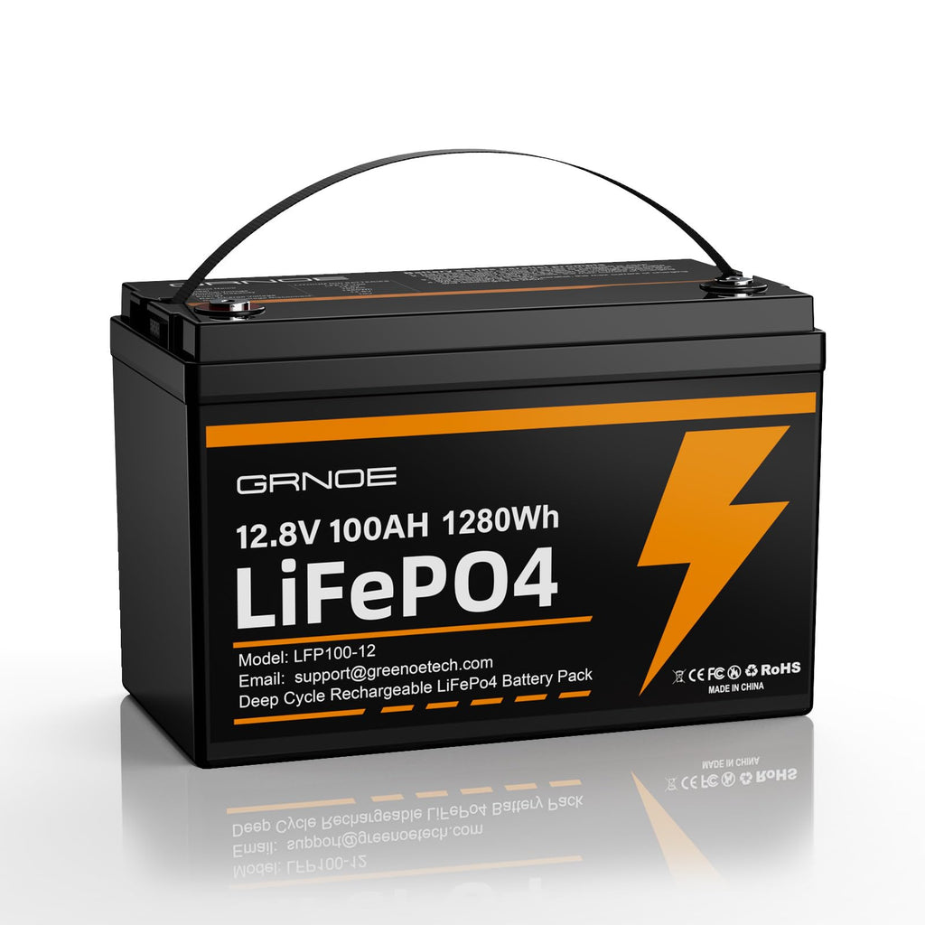 12V 100Ah LiFePO4 Battery with 100A BMS Q620