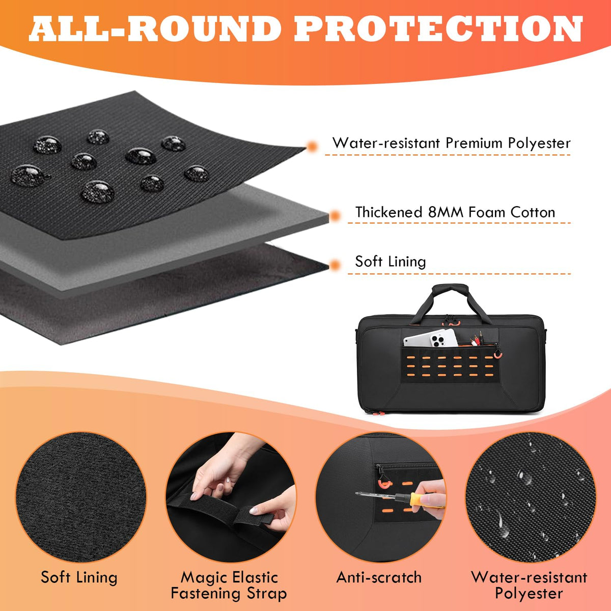 Carrying Bag for Guitar Multi-effects Pedal C90922