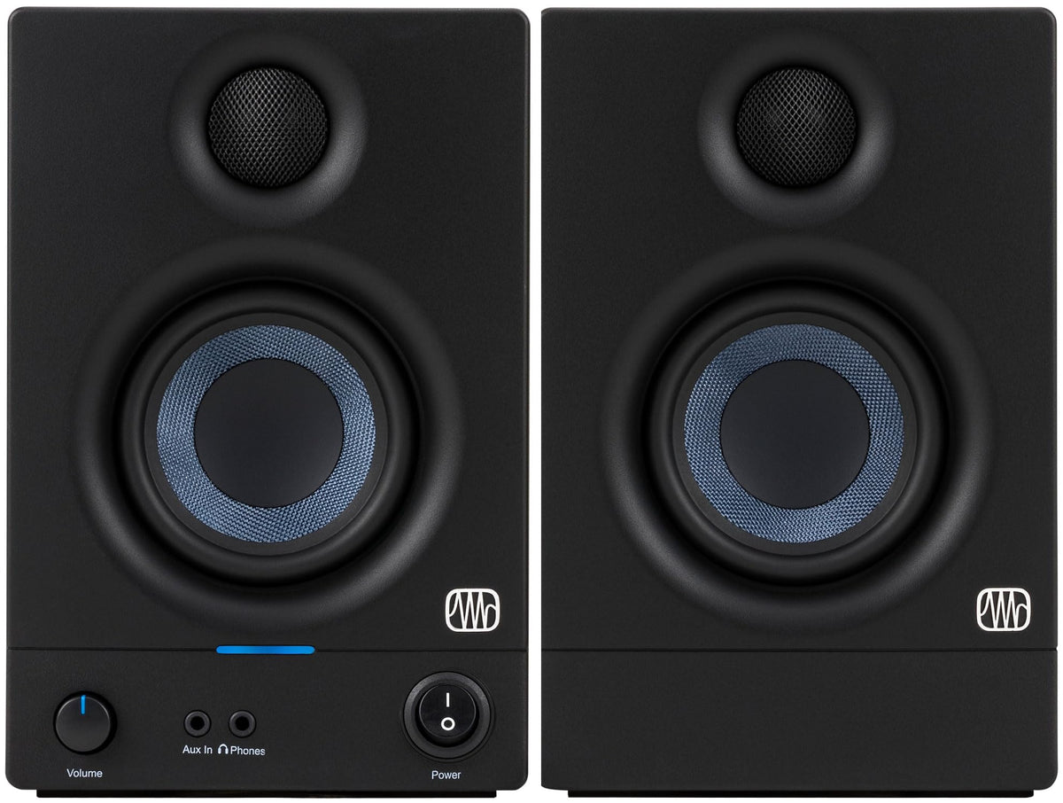 USB Audio Interface Bundle with Studio Monitors, Microphone, Headphones and Stands Z1642