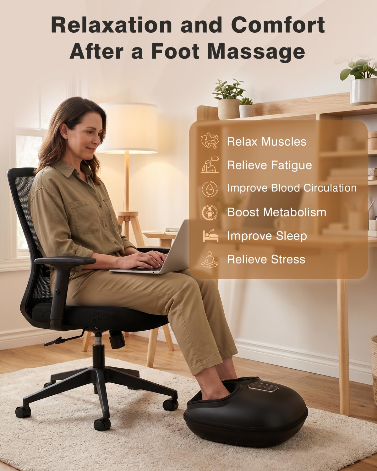 Foot Massager with Heat P91166