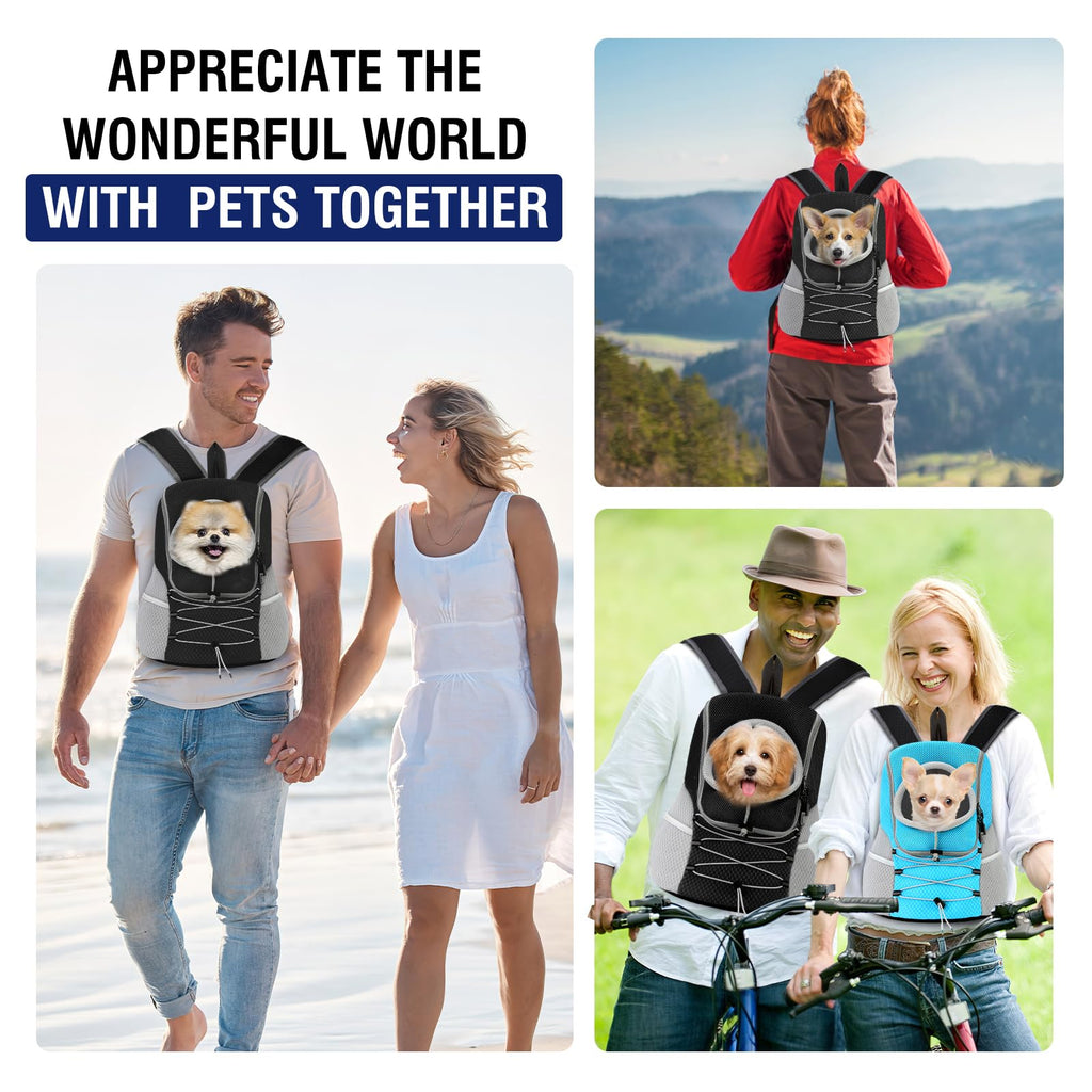 Ventilated Mesh Pet Front Carrier Backpack U995056