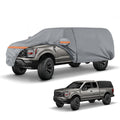 Waterproof Truck Cover for CrewCab 5.5/5.7/5.8 ft with Camper Shell Topper C3879