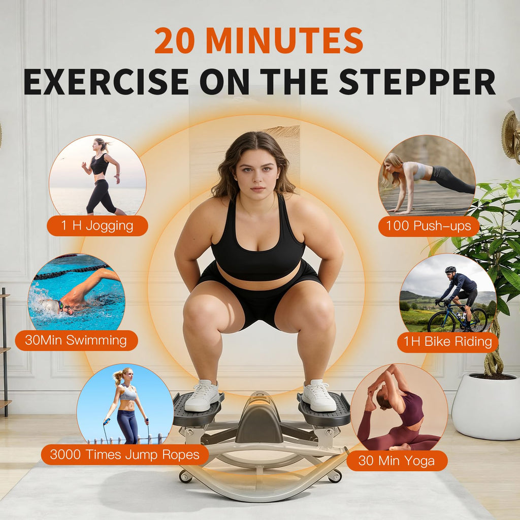 Aerobic Step Platform Rocking Fitness Machine U4682