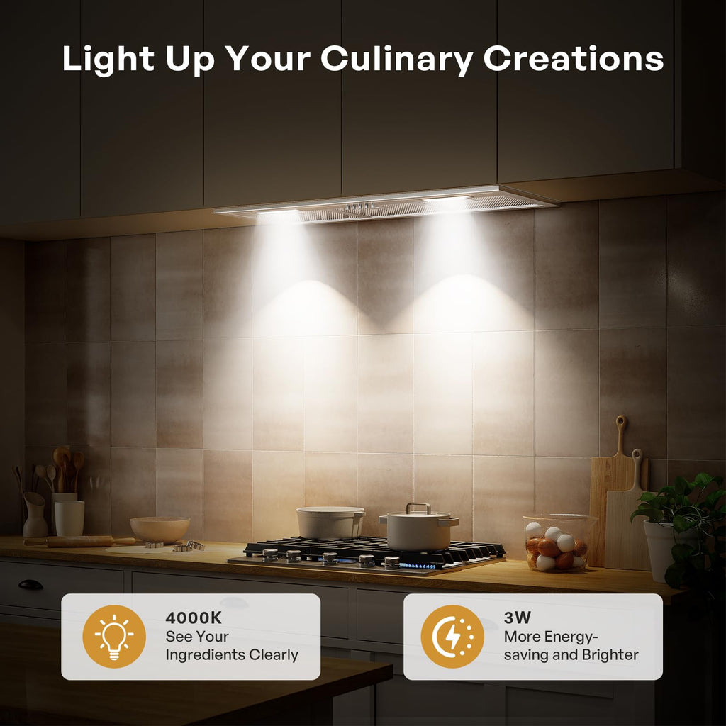 36 Inch 900 CFM Stainless Steel Range Hood Insert C3093